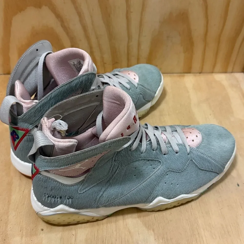 Mens Air Jordan 7 Retro SE Hare Shoes. CT8528 002 Neutral Gray Summit White 13